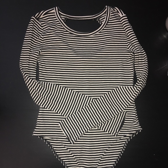 GAP Other - Gap Longsleeve Stripped Bodysuit